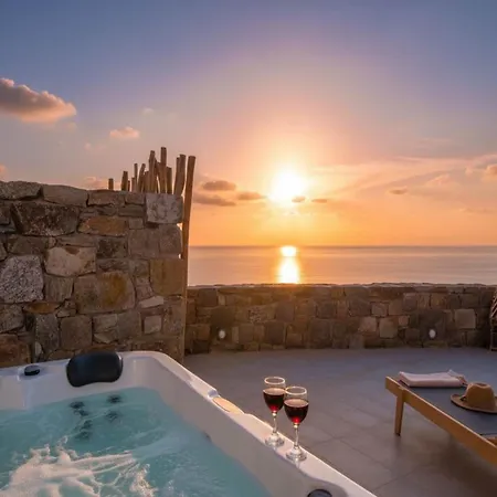 With Jacuzzi & Sea View Apartmán Mykonos Town
